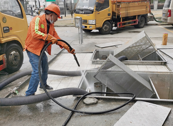 滨湖隔油池清理