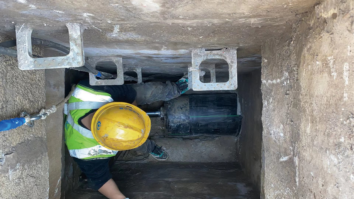 滨湖HDPE短管内衬法